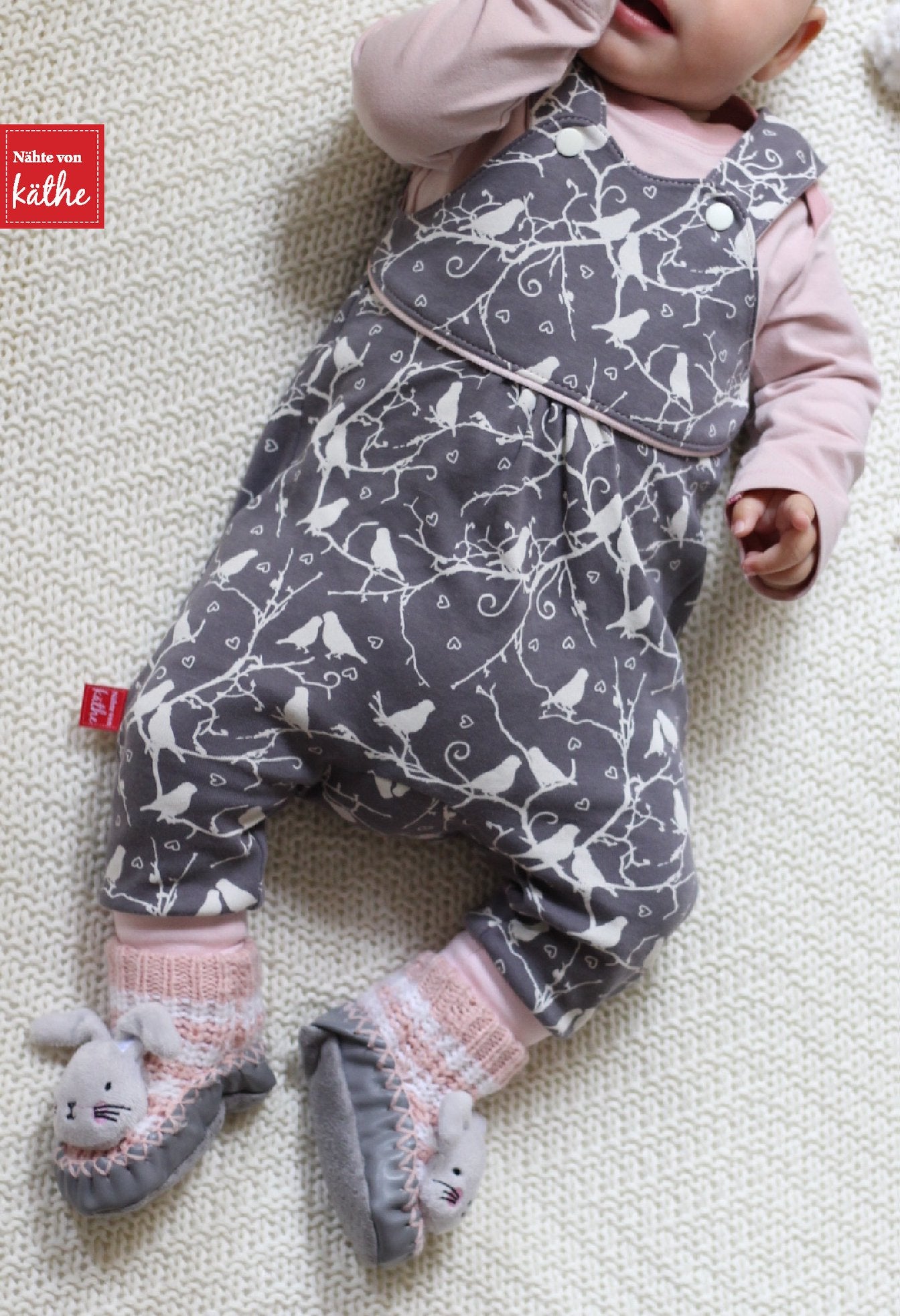 konfetti-patterns-winterstrampler-ebook-baby-gr-50-86-sweat image 3