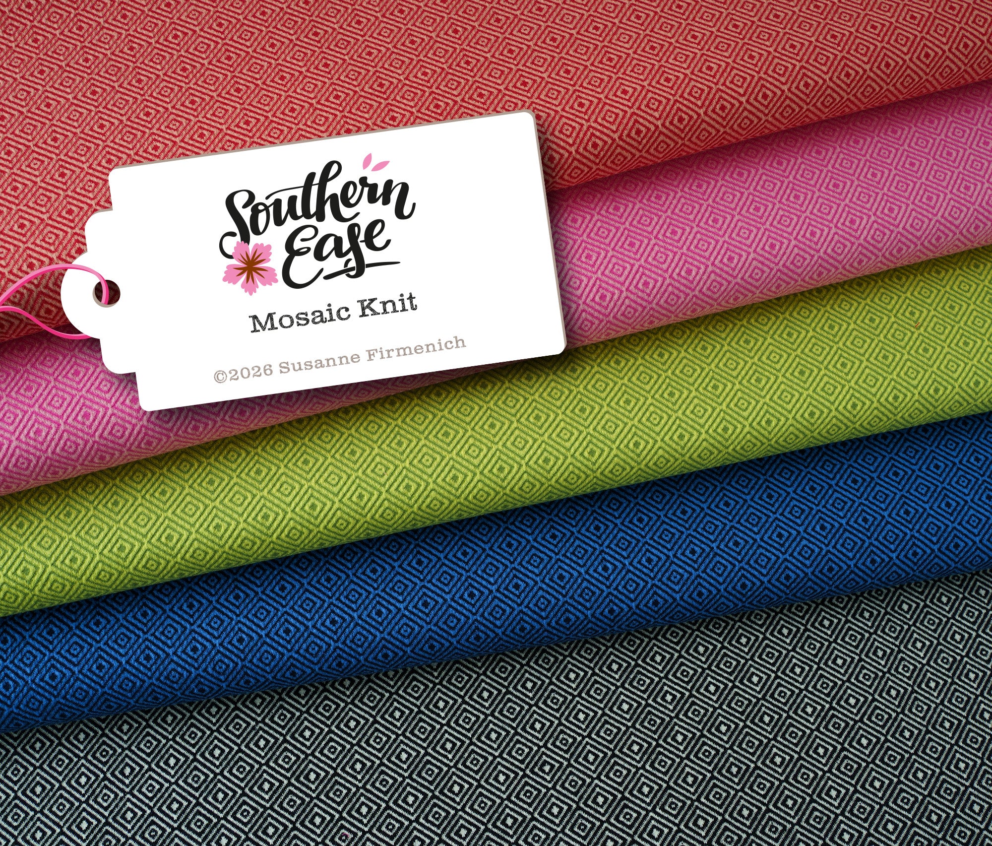 hamburger-liebe-southern-ease-mosaic-knit-jersey-a63-81 image 1