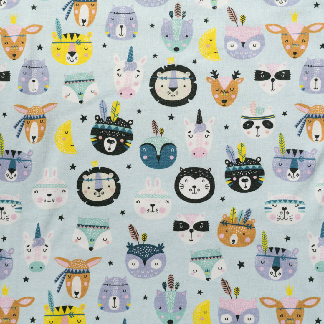 n-hfrosch-n-hpaket-sama-kids-shirt-boho-tiere-mint-jersey image 6