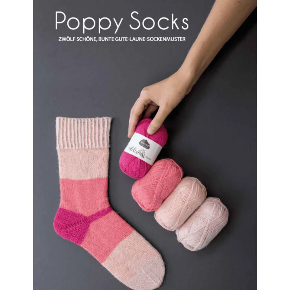 kremke-soul-wool-poppy-socks-anleitungsheft-deutsch-12-sockenmuster image 1