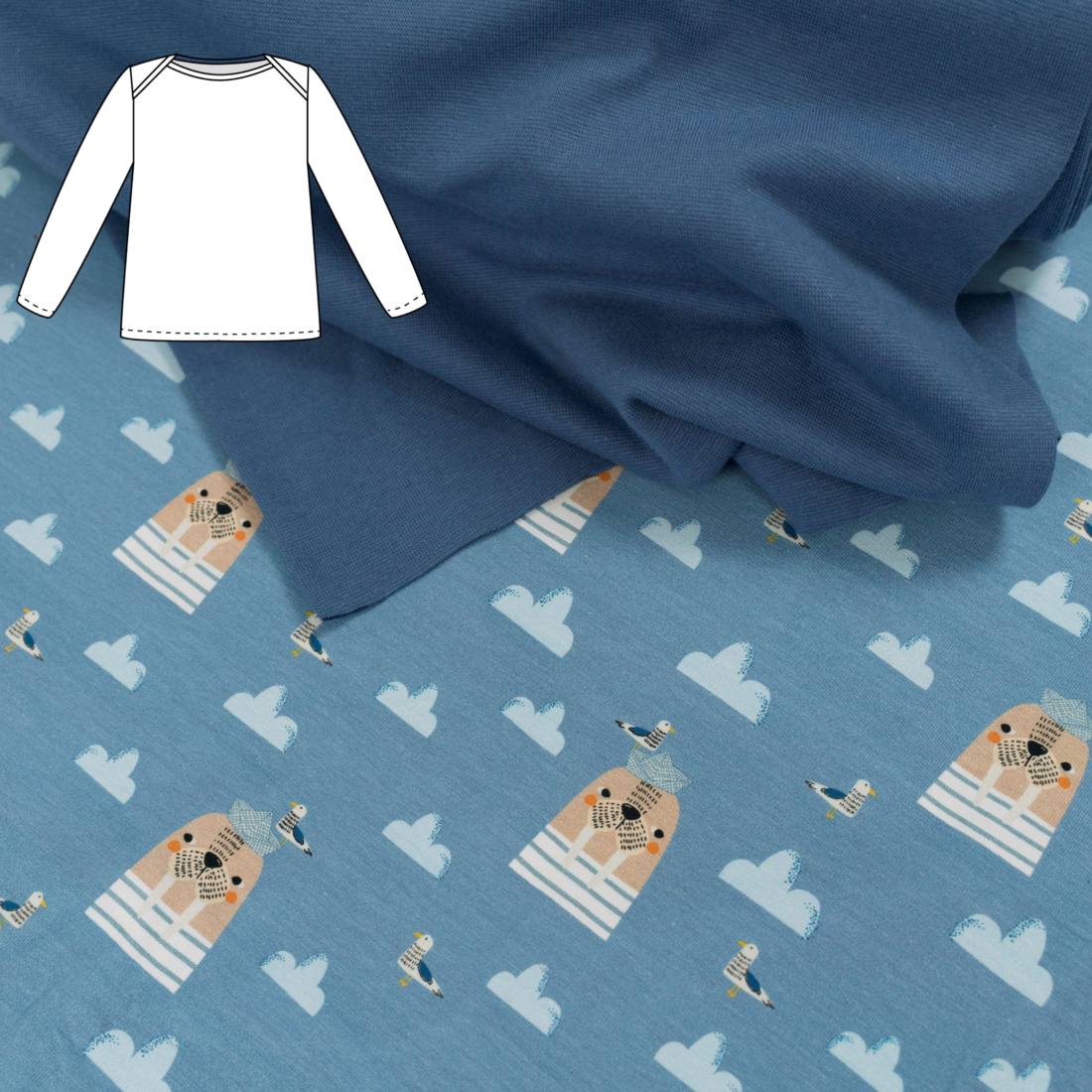 n-hfrosch-kerdil-n-hpaket-babyshirt-walross-jersey image 1