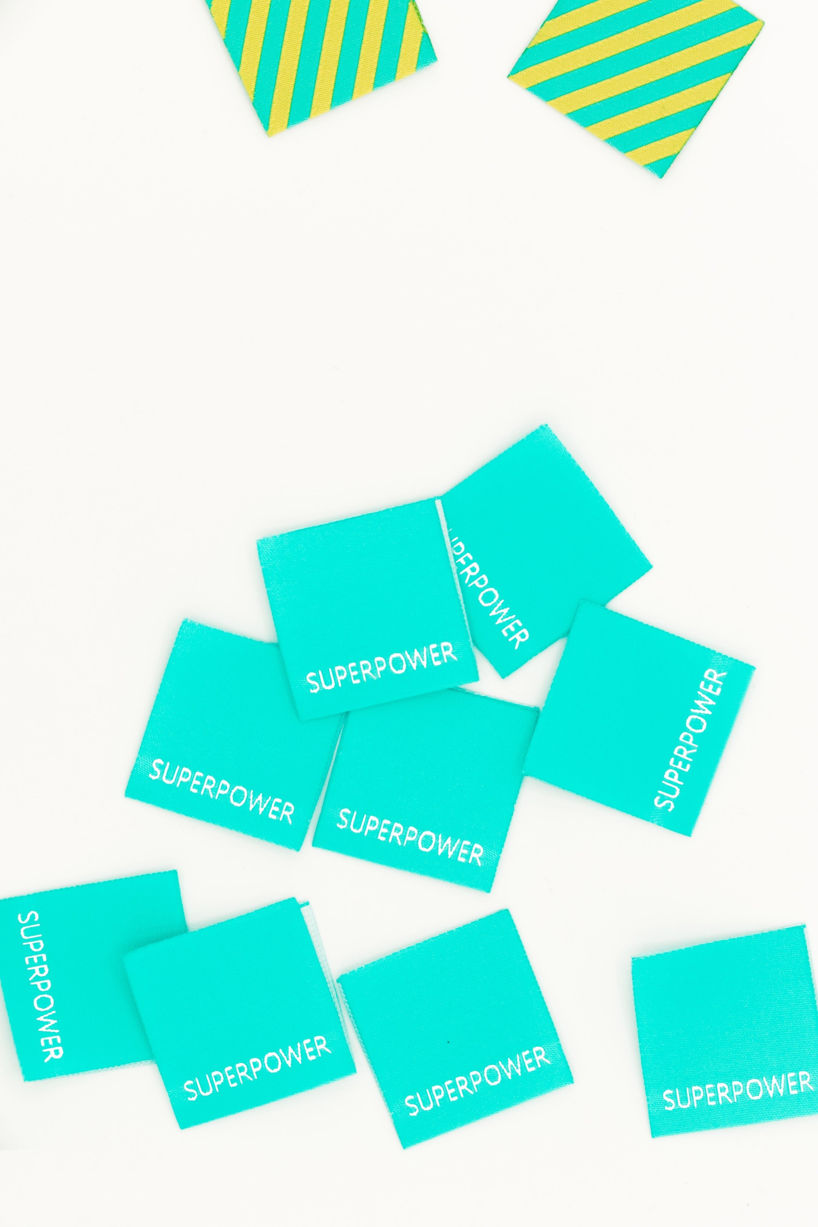 konfetti-patterns-label-9er-set-superpower-weblabel-t-rkis-3x3-cm image 1