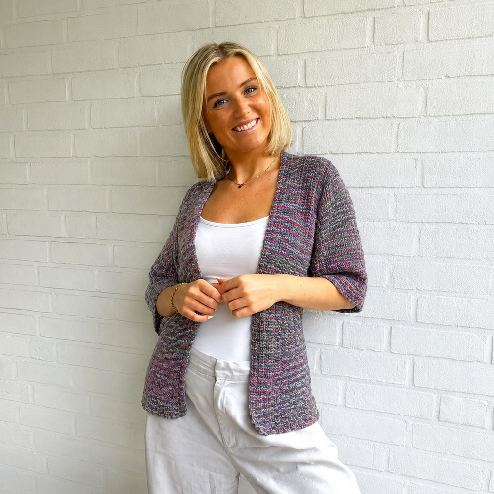 bellalana-new-bamboo-h-kel-set-cardigan-36-38-lila-anthrazit image 4