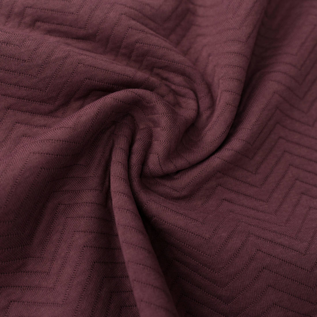 n-hfrosch-stoffe-bio-stepp-sweat-chevron-bordeaux-gots image 8