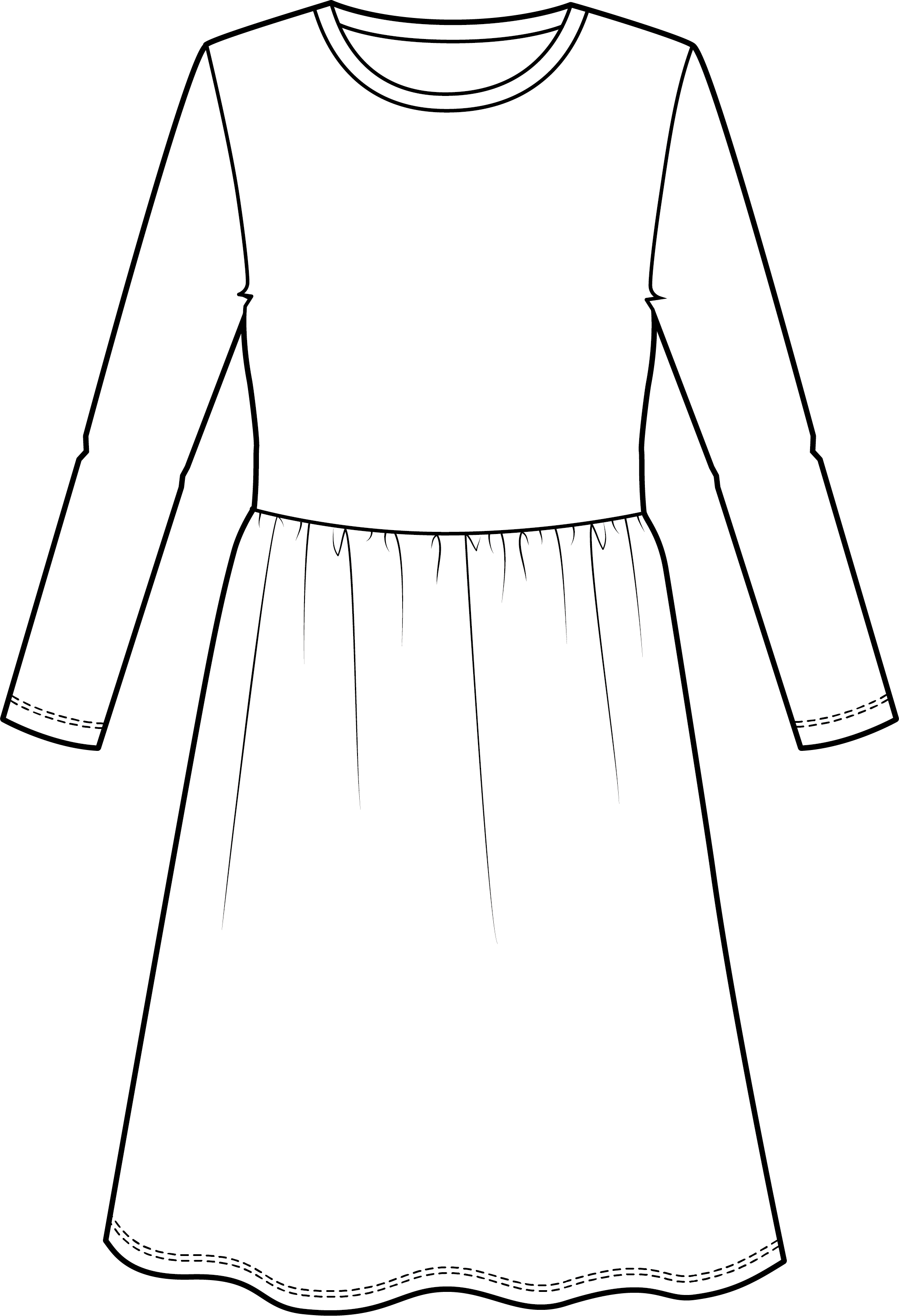 n-hfrosch-papierschnittmuster-damen-kleid-gaun-jerseykleid image 3