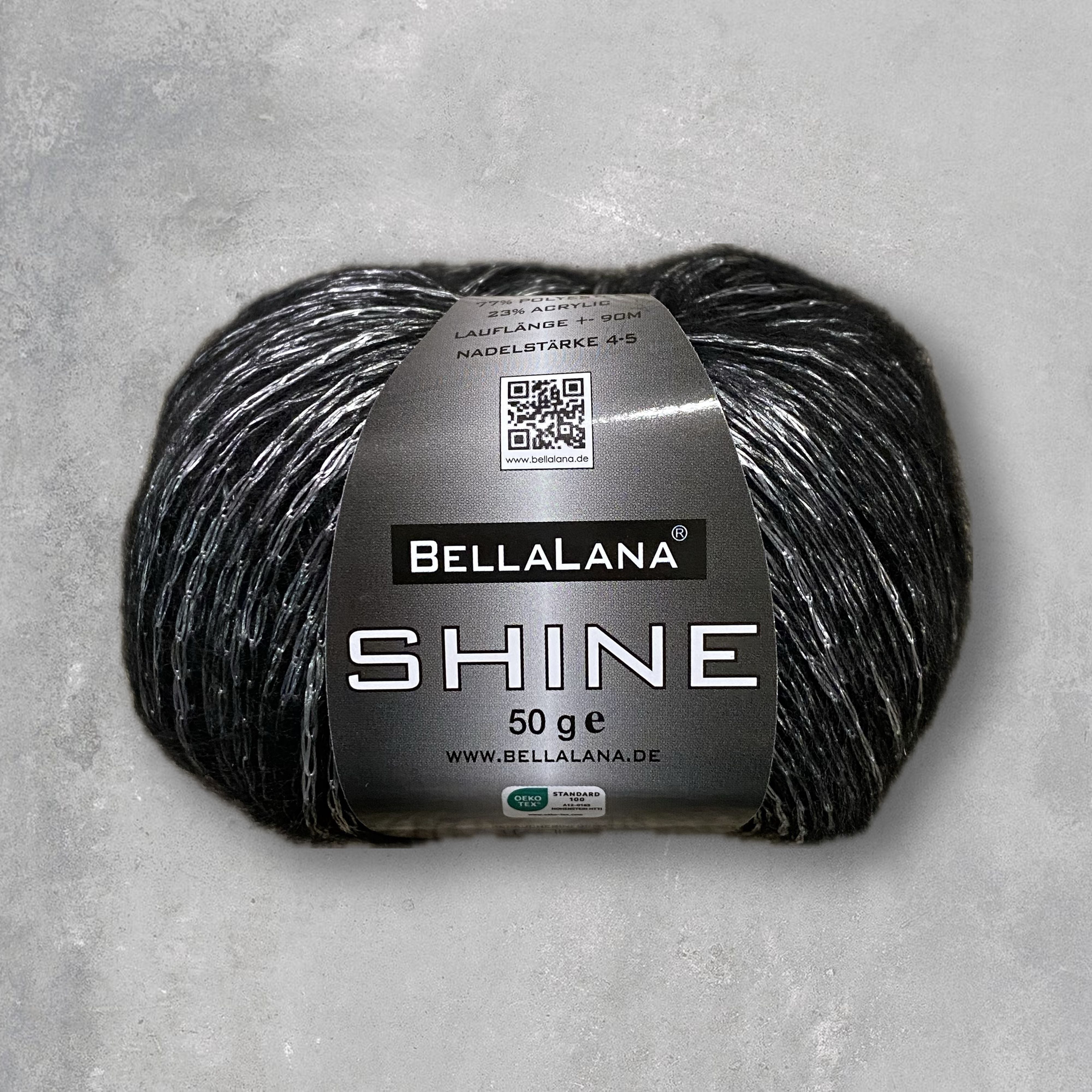 bellalana-shine-glitzer-garn-schwarz-103-einzelkn-uel-vegan image 3