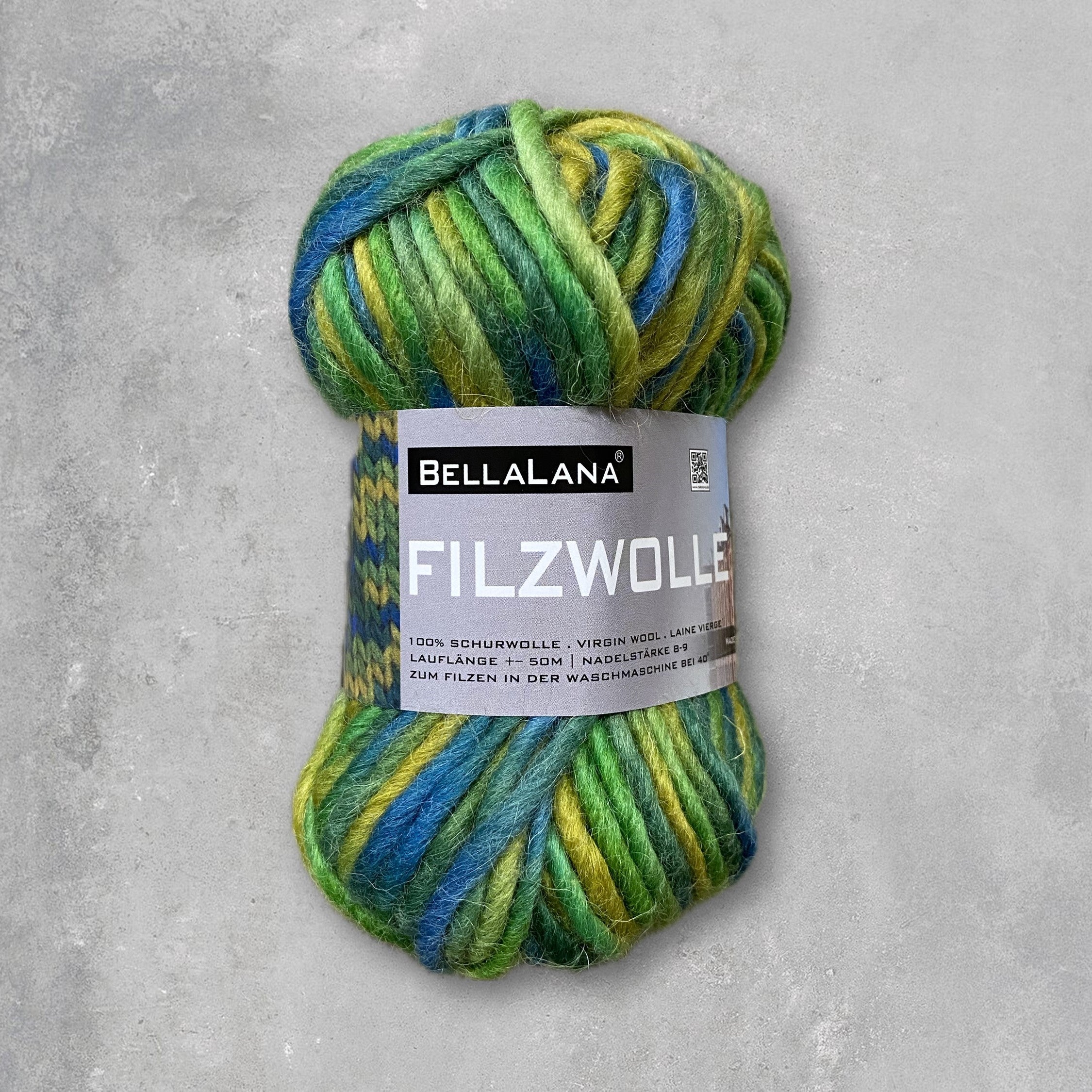 bellalana-strick-set-filzwolle-streifen-hausschuhe-blau-36-42 image 4
