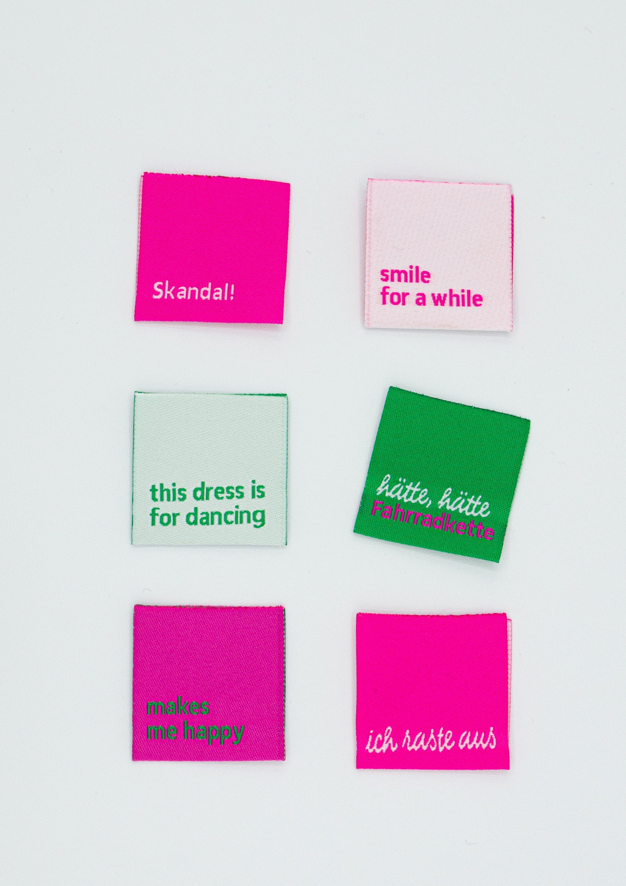 konfetti-patterns-label-smile-for-a-while-9er-set-soft-pink image 2