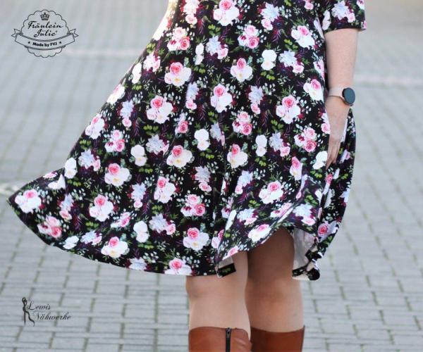 n-hfrosch-stoffe-viskose-krepp-jersey-blumenstrau-schwarz image 2