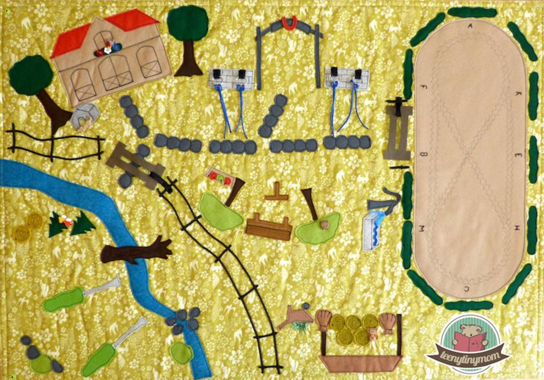 n-hfrosch-pferdehof-spielteppich-schnittmuster-ebook-download-pferde image 3