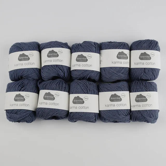 kremke-soul-wool-karma-cotton-strickgarn-500g-wei-recycelte-baumwolle image 1