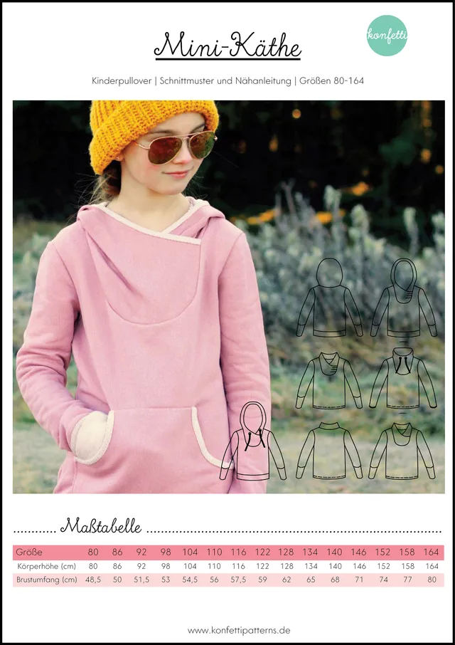 konfetti-mini-k-the-pullover-papierschnitt-80-164 image 1
