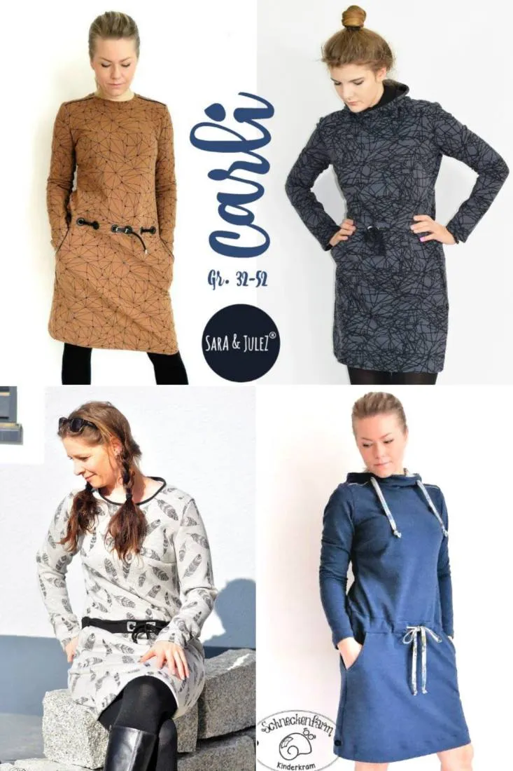 n-hfrosch-schnittmuster-sweatkleid-carli-damen-ebook-32-52-kapuze image 1
