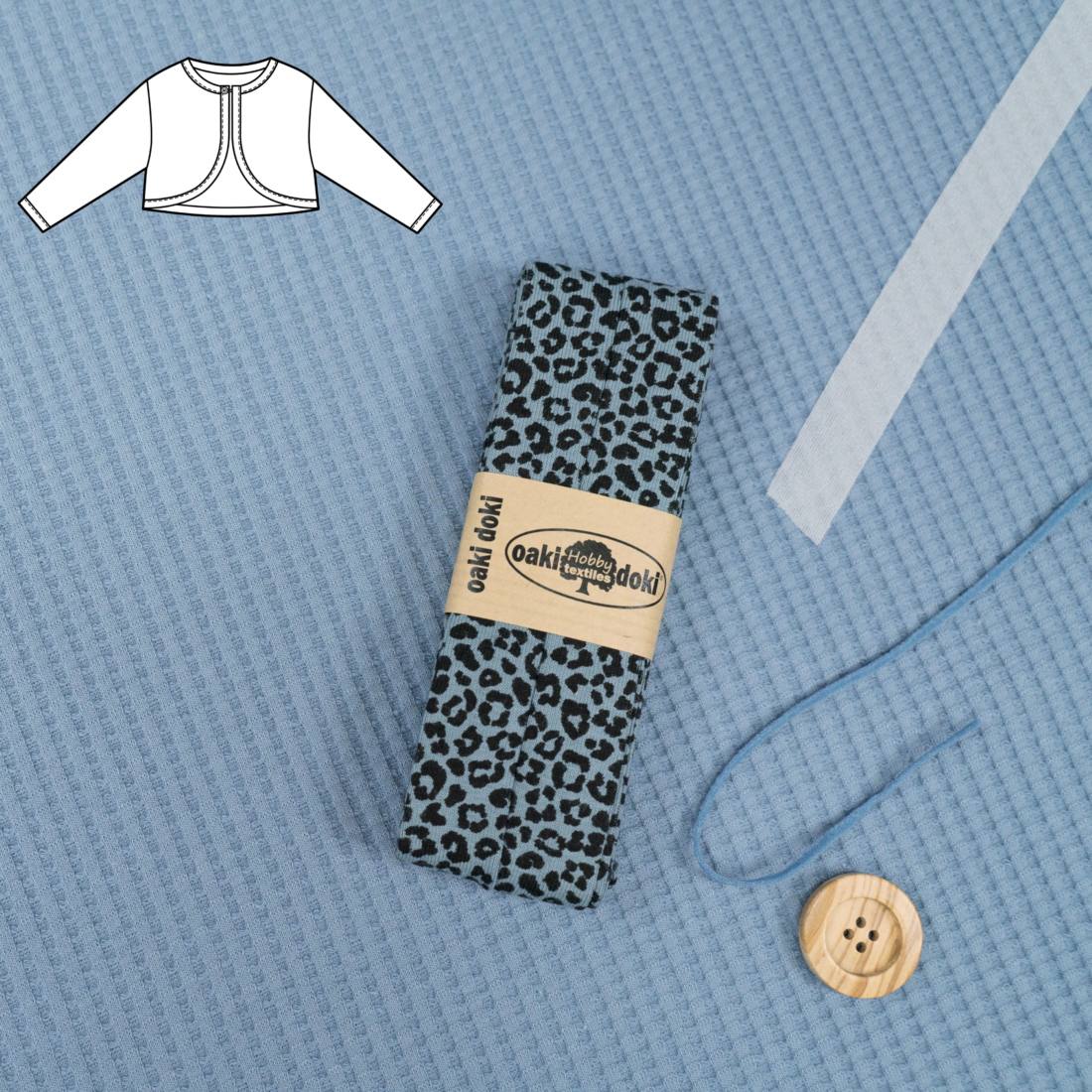 n-hfrosch-sedikit-n-hpaket-bolero-waffelstrick-jersey-blau image 1