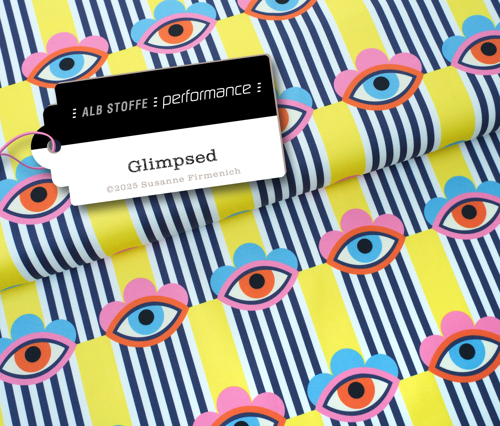 hamburger-liebe-performance-glimpsed-gelb-funktionsstoff-meterware-upf image 1