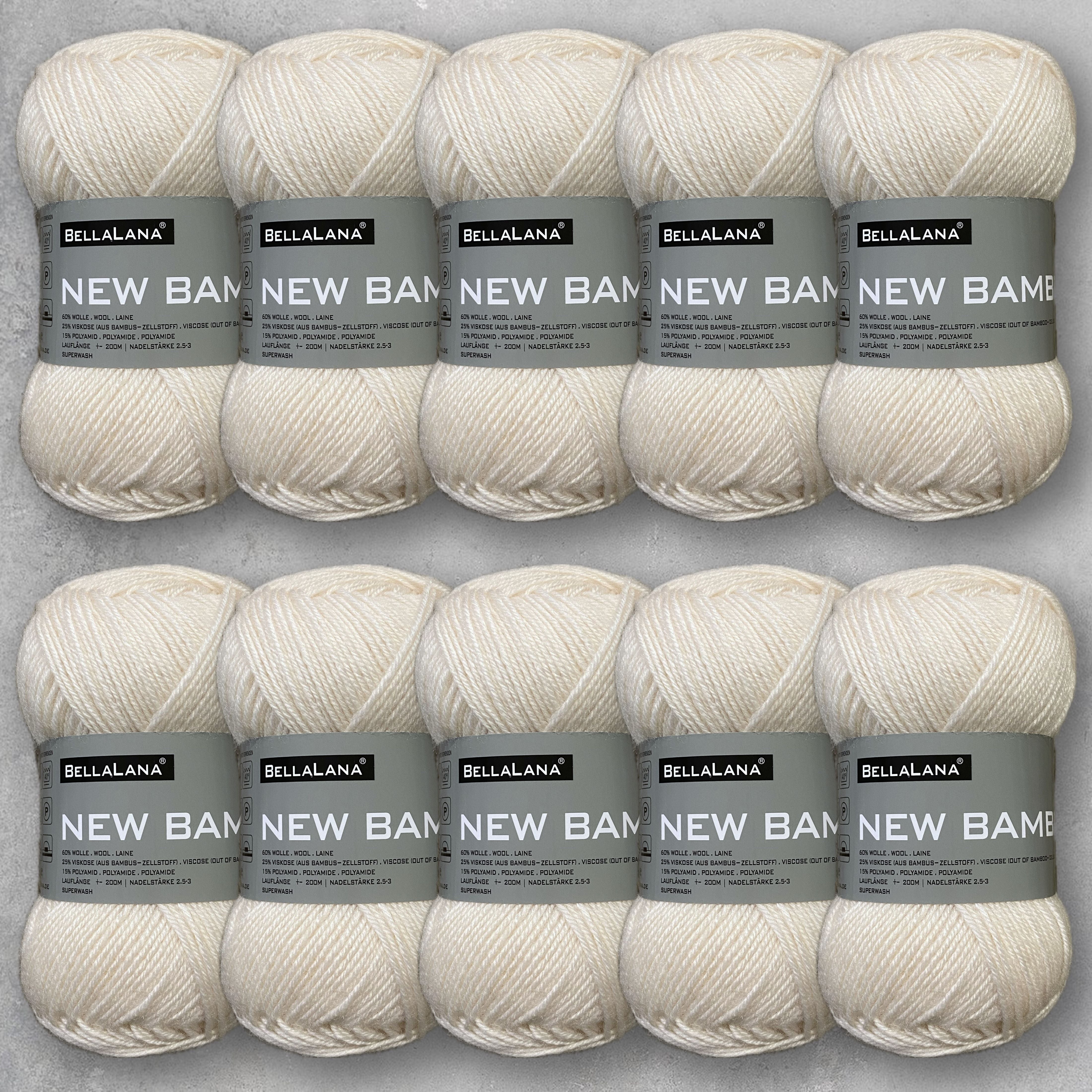 bellalana-new-bamboo-wollpaket-10x50g-rot-multicolor-sockenwolle image 2