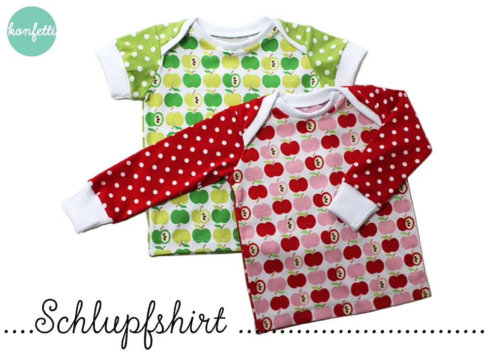 konfetti-patterns-schlupfshirt-schnittmuster-baby-pdf-gr-50-104 image 1