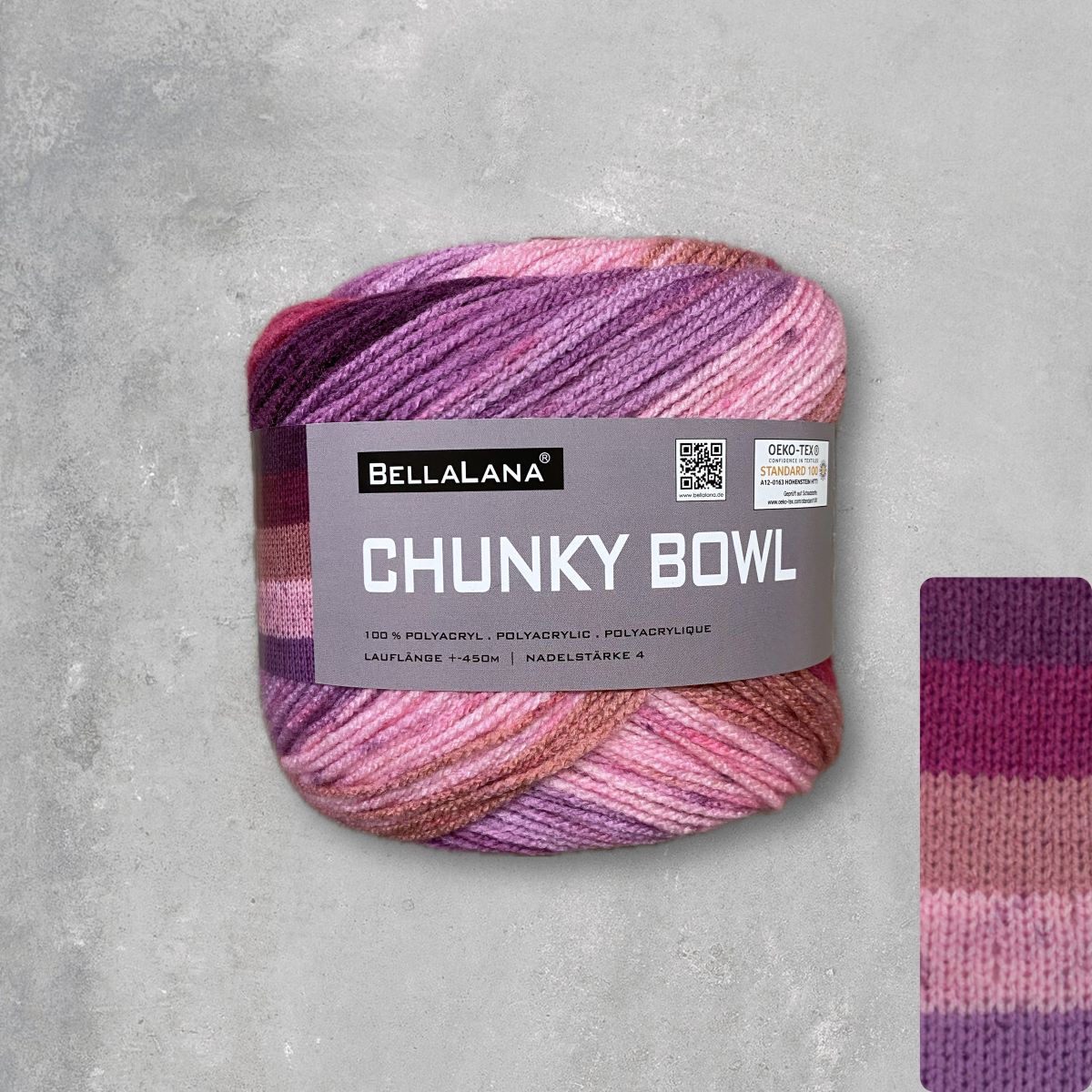 bellalana-chunky-bowl-strick-set-cardigan-36-42-bordeaux-orange image 8