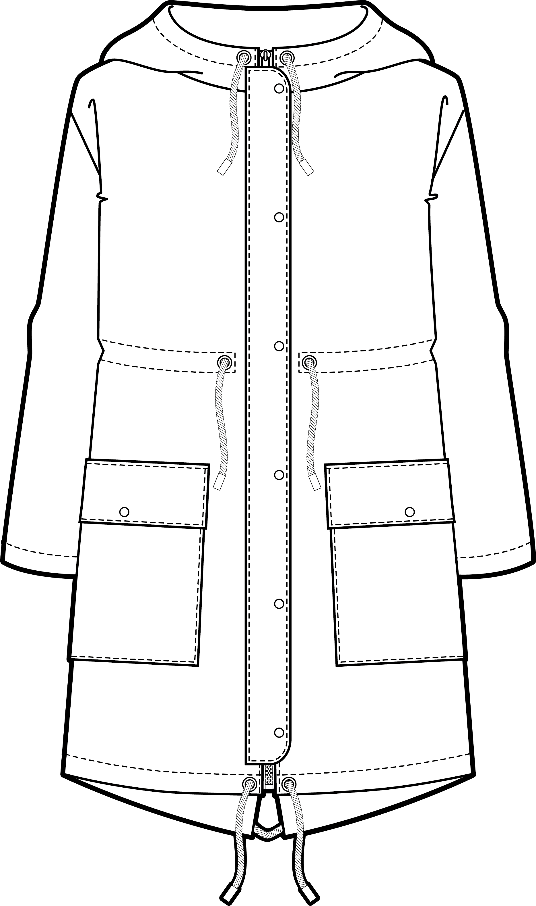 n-hfrosch-cuaca-papierschnittmuster-kinder-jacke image 3