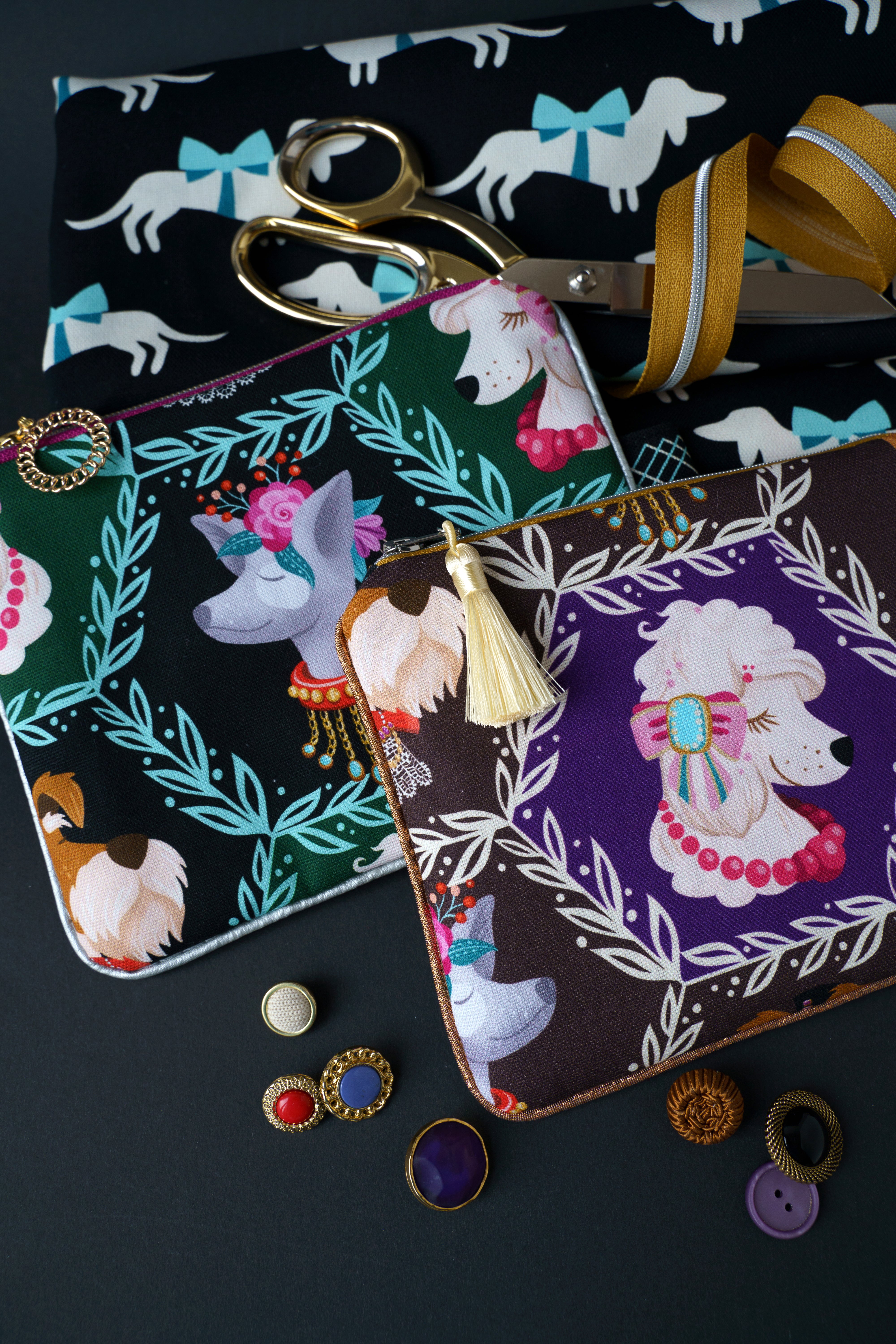 hamburger-liebe-bling-bling-dogs-are-diamonds-canvas-panel image 3