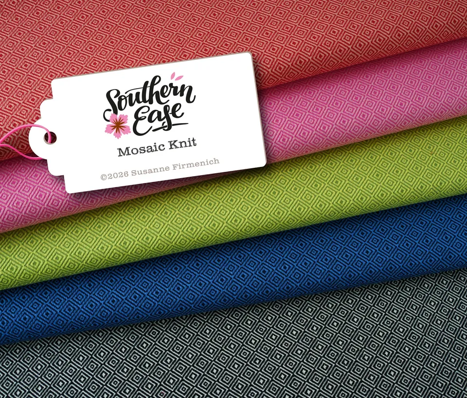 hamburger-liebe-southern-ease-mosaic-knit-jersey-a63-81 image 1