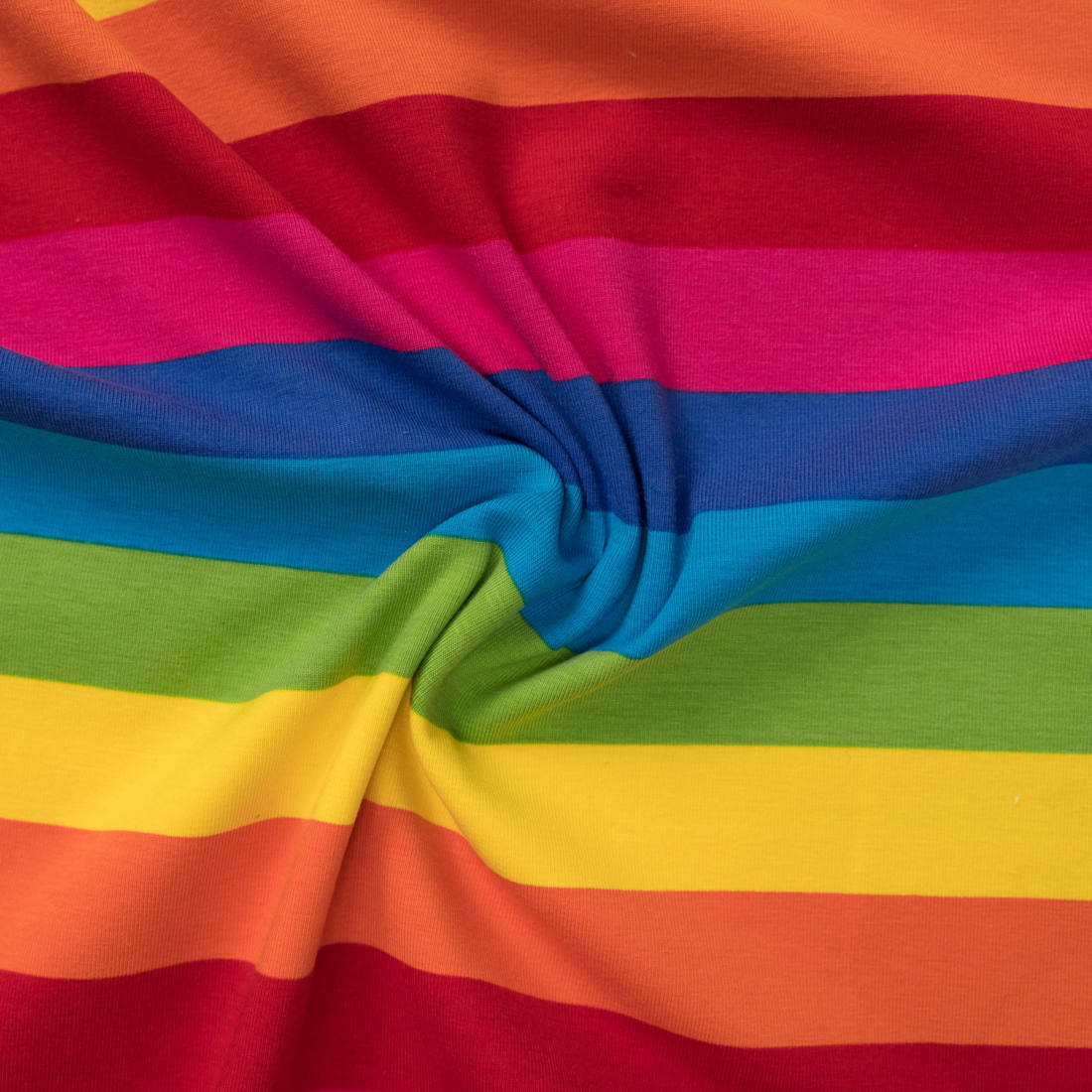n-hfrosch-baumwoll-jersey-regenbogenstreifen-stoff image 5