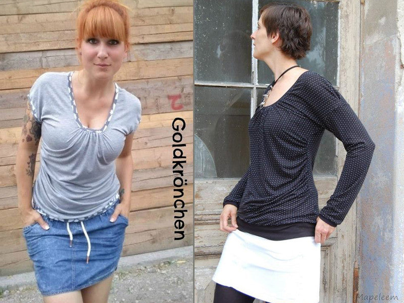 konfetti-patterns-melli-ebook-faltenshirt-damen-gr-34-48-jersey image 3