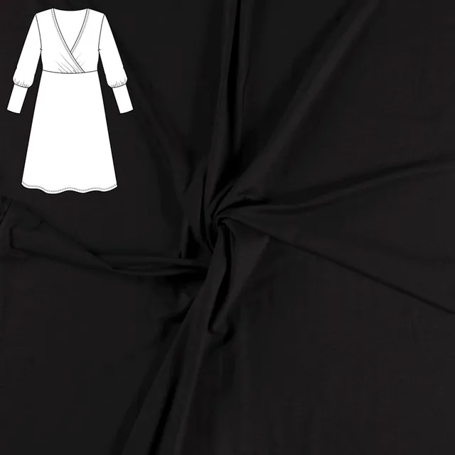 n-hfrosch-n-hpakete-sihir-bio-jersey-kleid-schwarz image 1