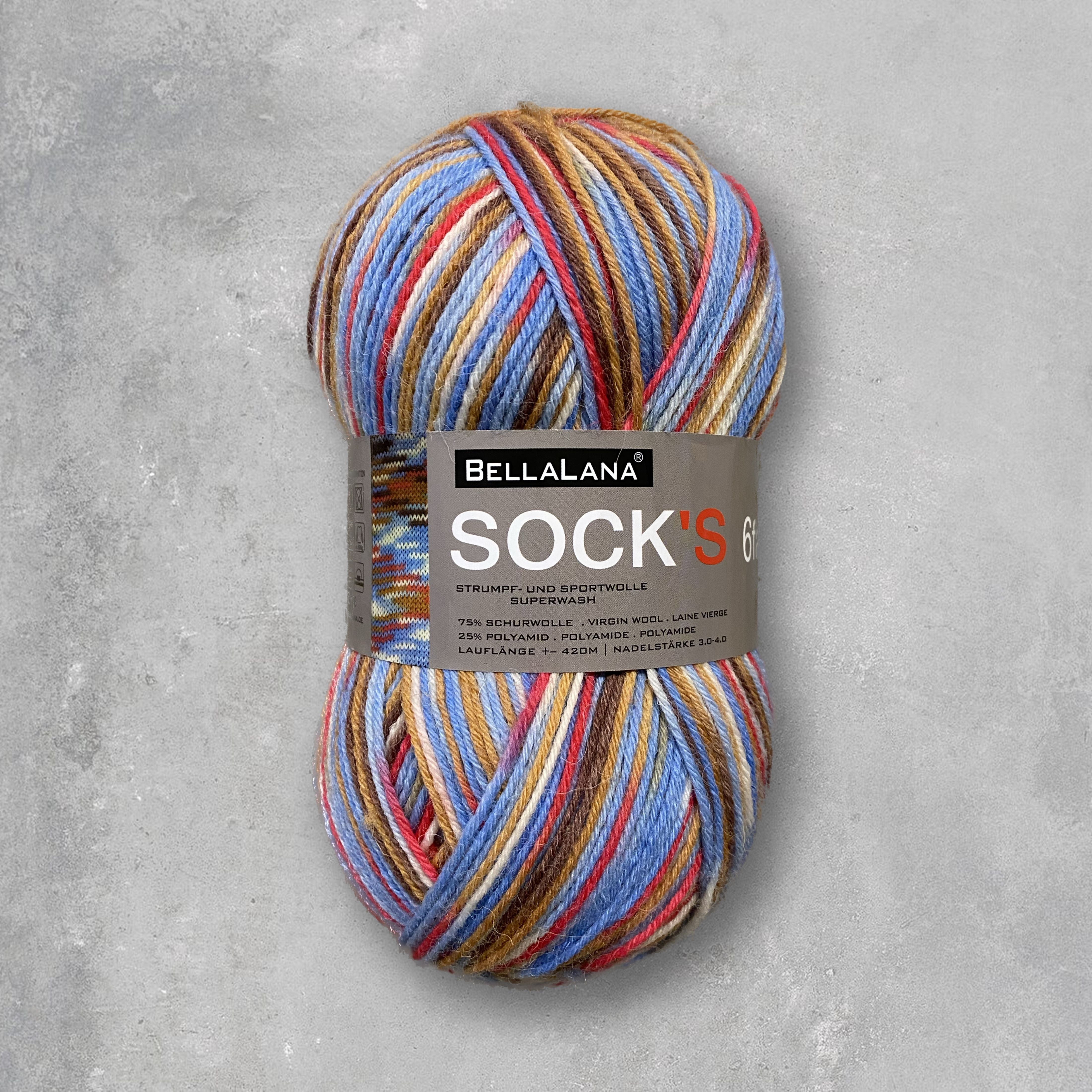 bellalana-einzelkn-uel-sock-s-6-fach-sockenwolle-selbstmusternd image 3