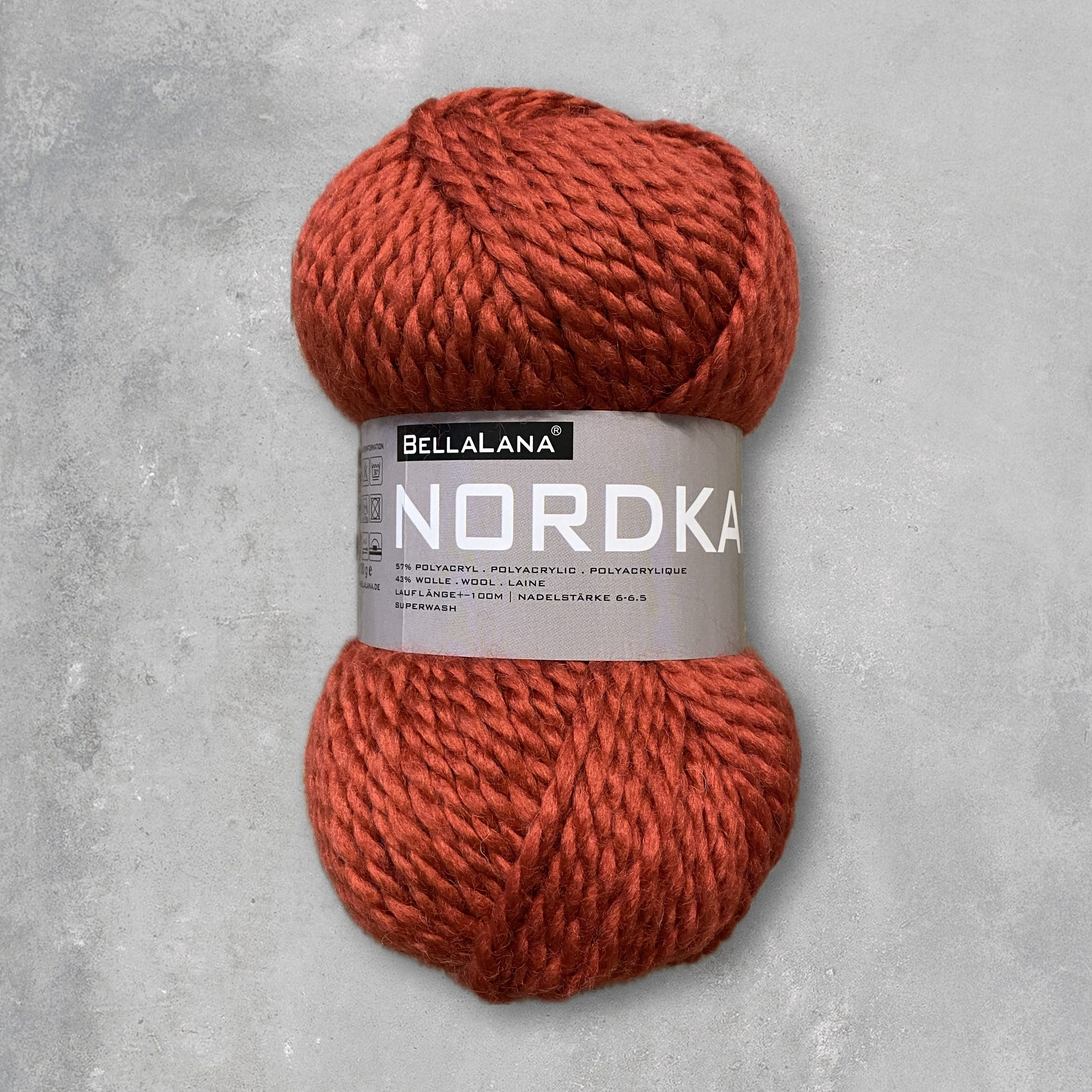 bellalana-nordkap-strick-set-schlauchschal-rostrot-107-anf-nger-4-kn-uel image 2