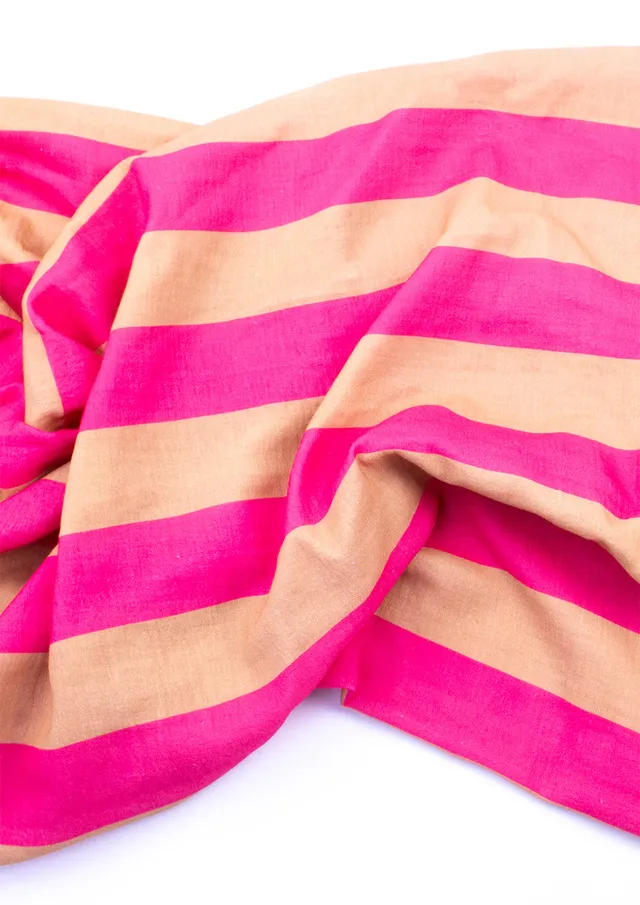 konfetti-patterns-musselin-konfettistreifen-pink-caramel-meter image 1