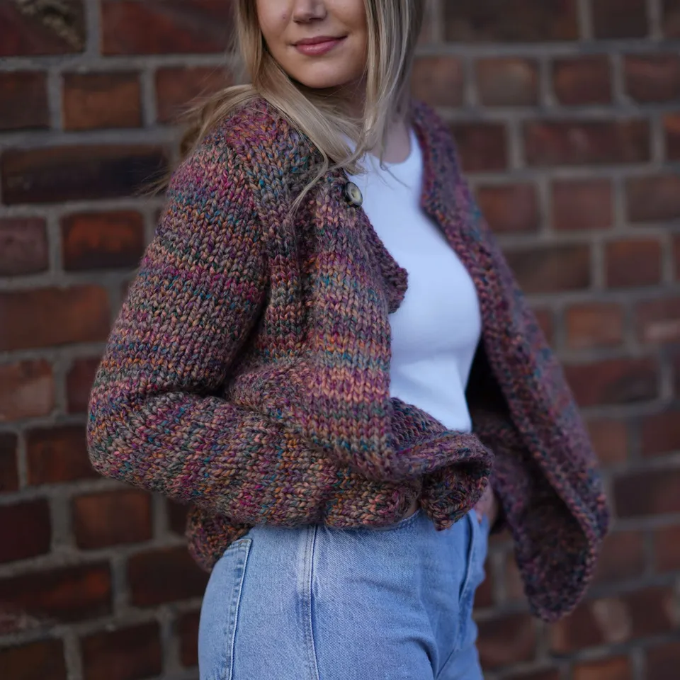 bellalana-freestyle-jacke-strickset-hellgrau-mix-gr-38-40-cardigan image 1