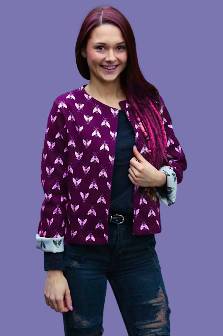 n-hfrosch-schnittmuster-resmi-damen-kurzjacke-ebook-blazer image 1