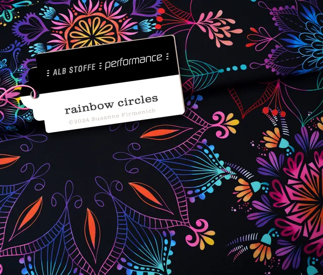 hamburger-liebe-performance-rainbow-circles-funktionsstoff-schwarz image 1