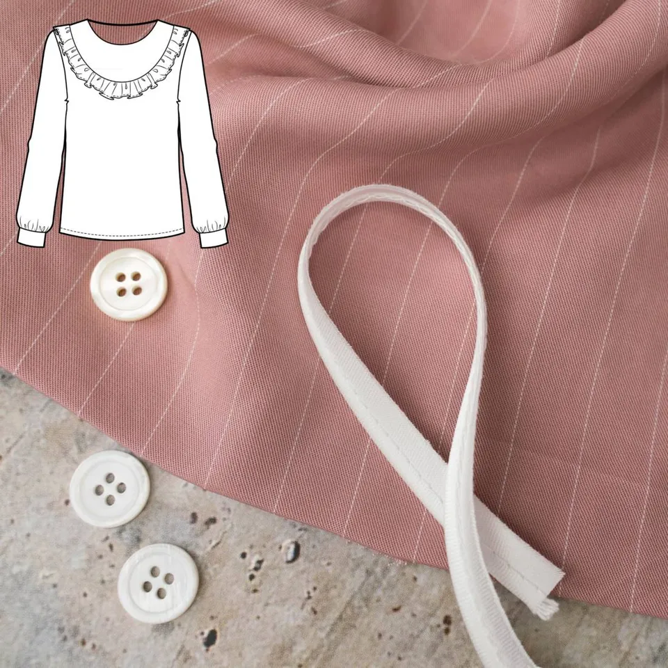 n-hfrosch-n-hpakete-seni-bluse-pin-stripes-rosa-paspel image 1