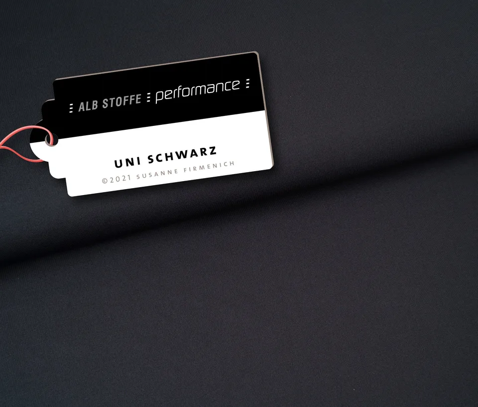 hamburger-liebe-performance-uni-stoff-schwarz-activewear-meterware image 1