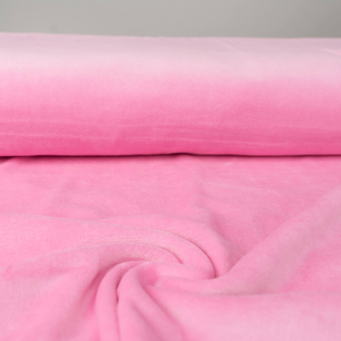 n-hfrosch-nicki-stoff-rosa-samtiger-meterware-f-r-babykleidung image 3