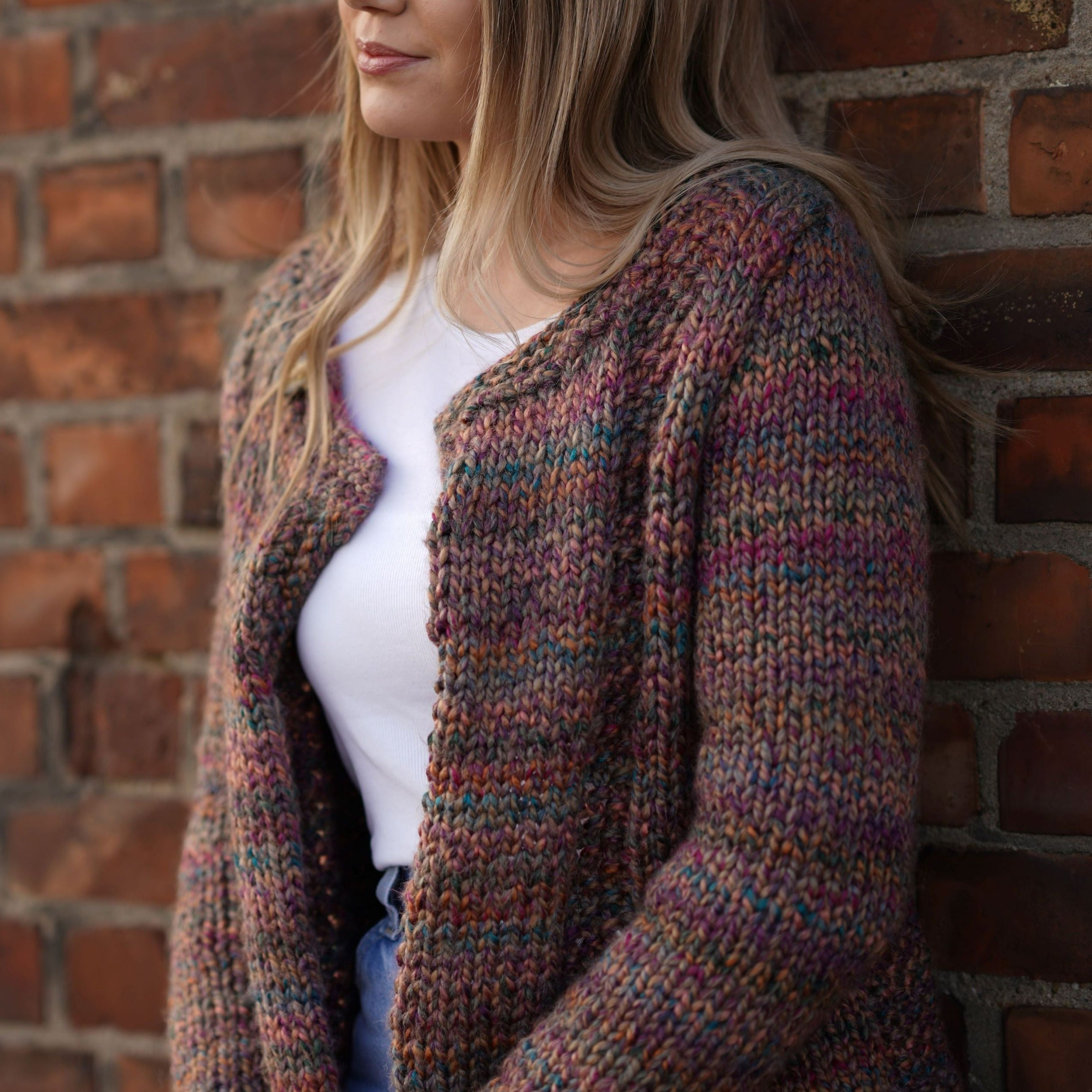 bellalana-freestyle-jacke-strickset-hellgrau-mix-gr-38-40-cardigan image 3