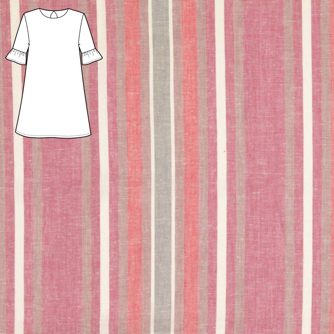 n-hfrosch-cantik-viskose-leinen-n-hpaket-kleid-pink-taupe image 1