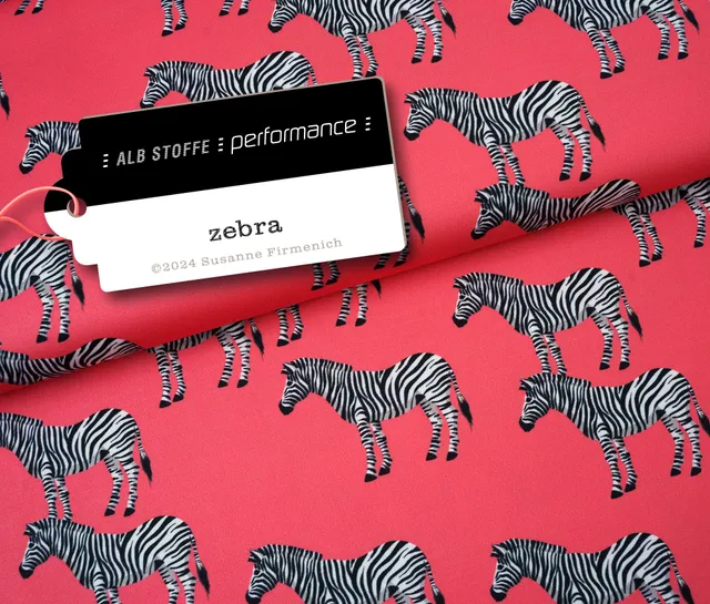 hamburger-liebe-performance-zebra-peach-funktionsstoff-upf image 1