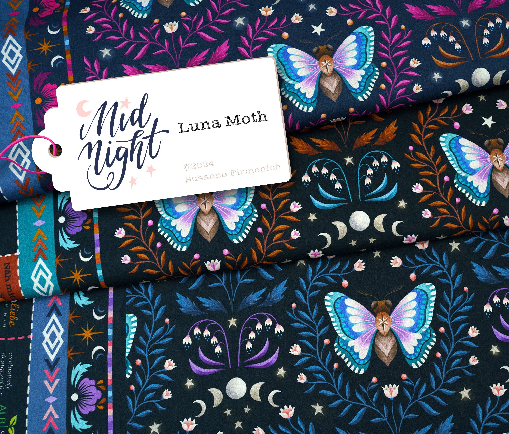 hamburger-liebe-midnight-luna-moth-canvas-stoff-col-1-bio-baumwolle image 1