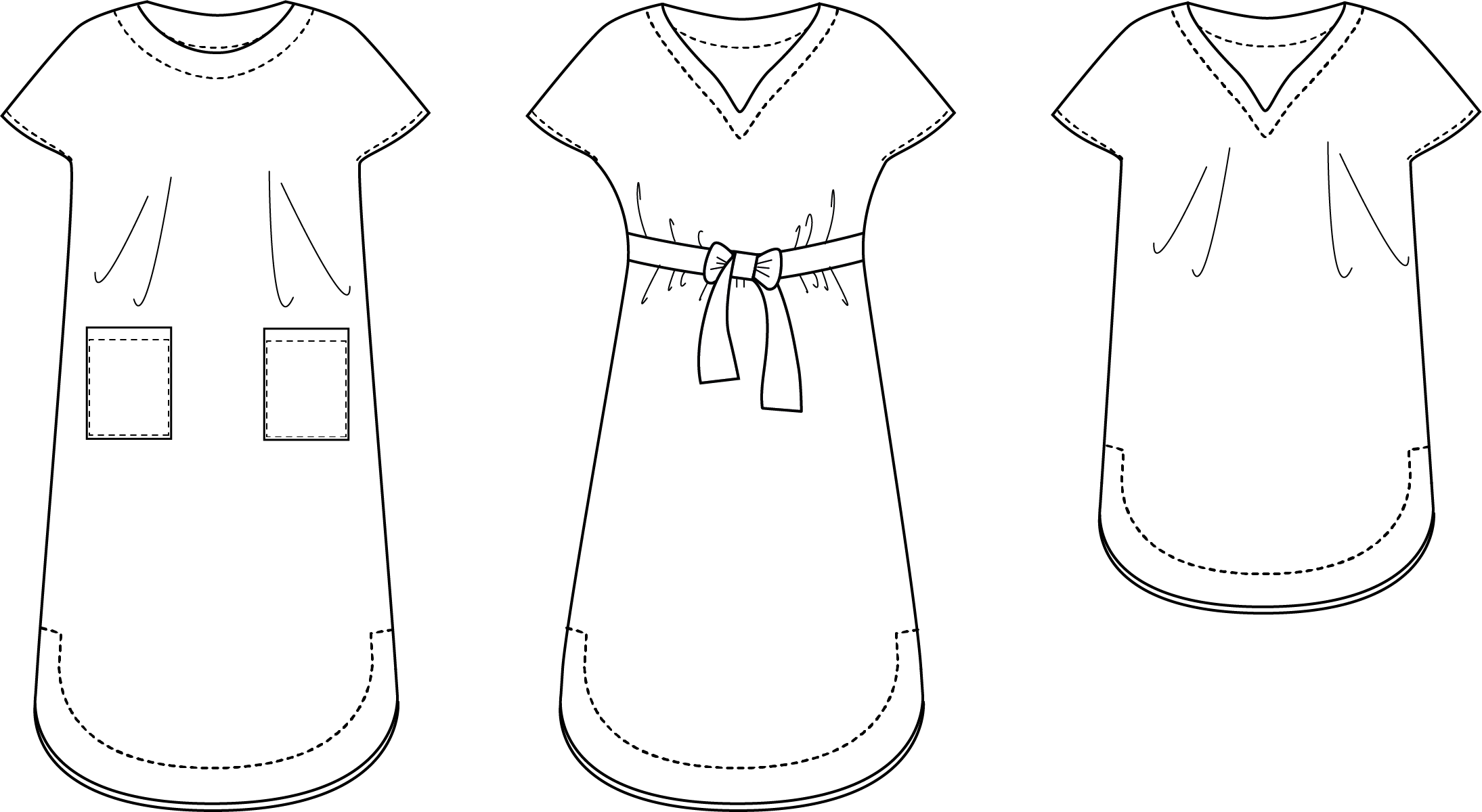 n-hfrosch-schnittmuster-sinar-kinder-kleid-webware-a-linie image 2
