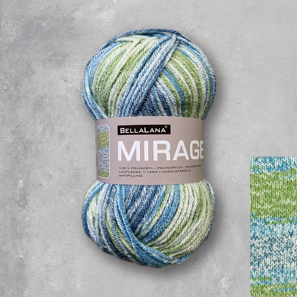 bellalana-mirage-strick-set-poncho-gr-n-t-rkis-40-44 image 2