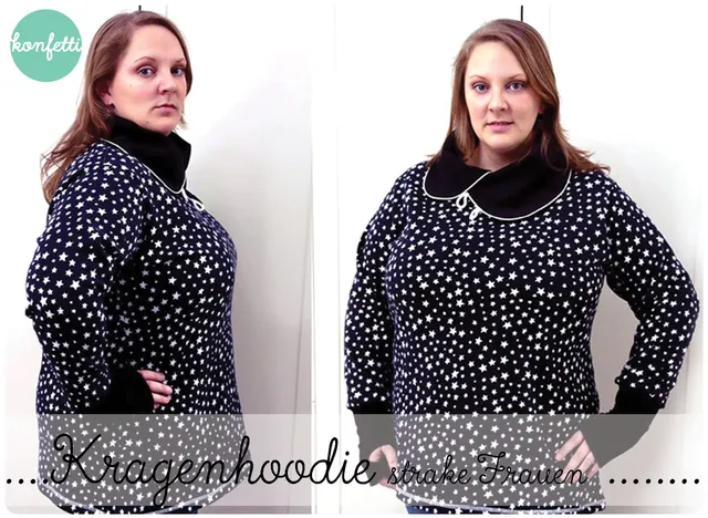konfetti-patterns-kragenhoodie-ebook-schnittmuster-damen-gr-48-56 image 1