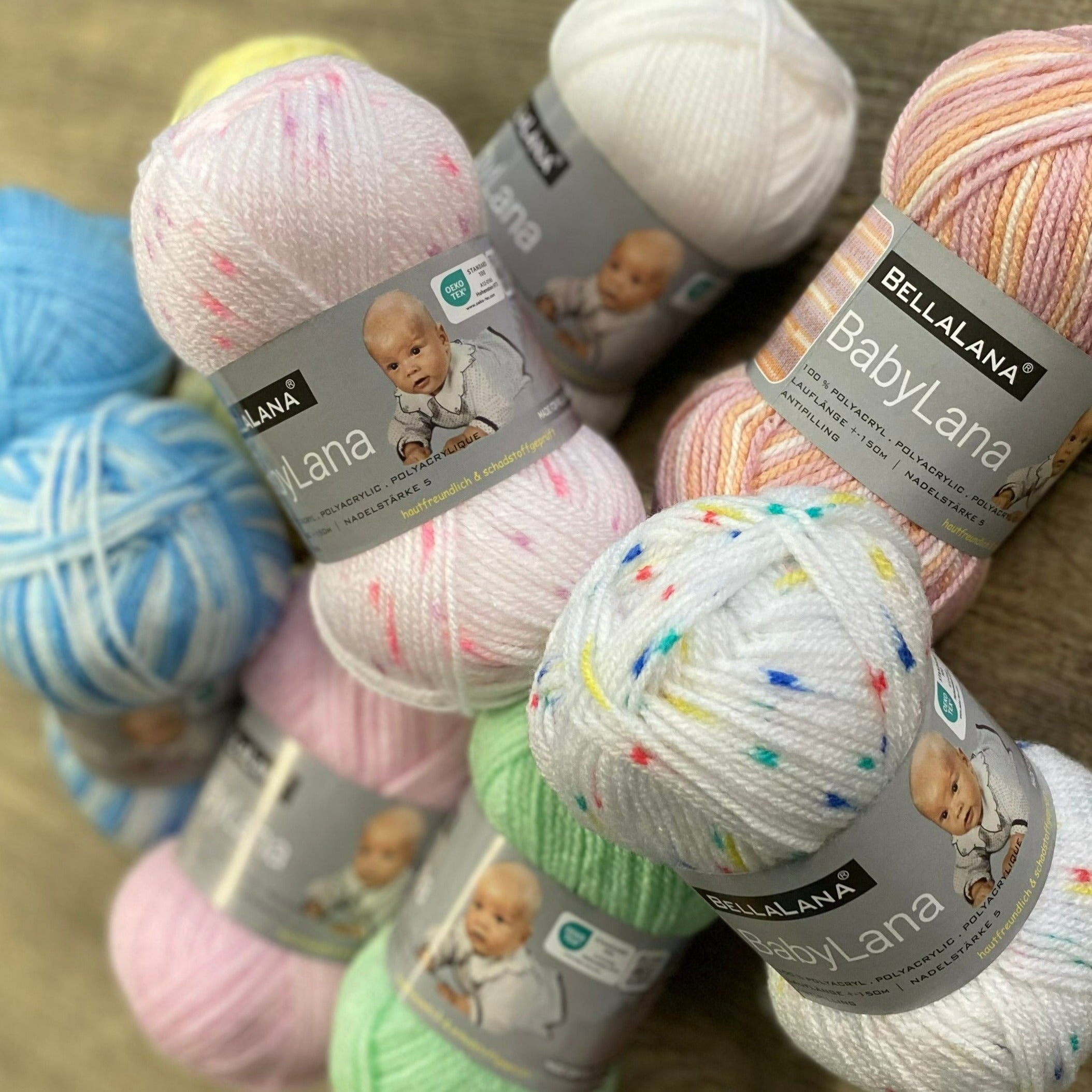 bellalana-babylana-babygarn-orange-rosa-305-einzelkn-uel image 2
