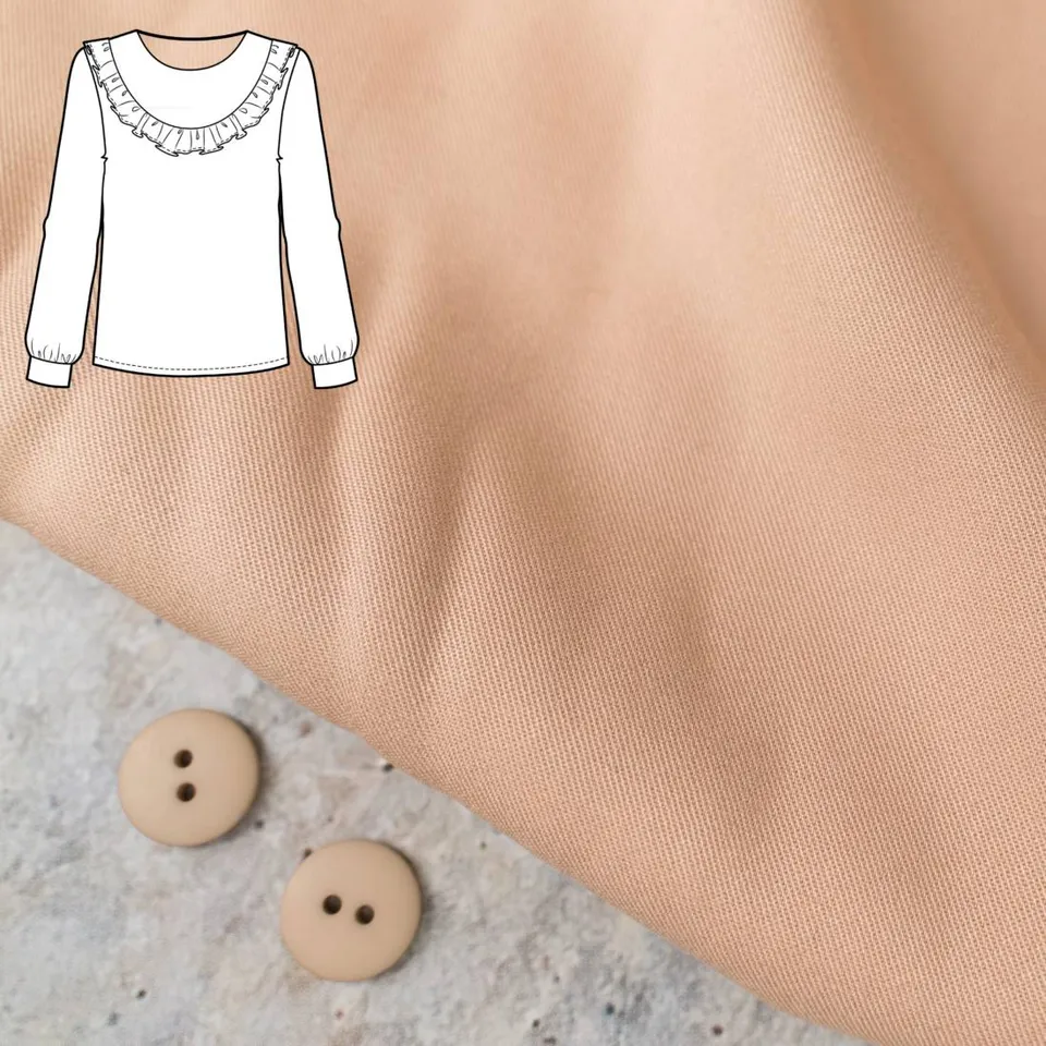 n-hfrosch-seni-n-hpaket-bluse-viskose-nude-twill image 1