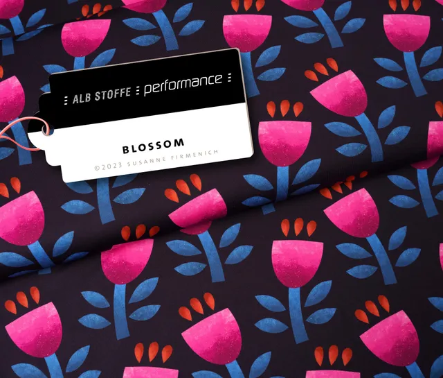 hamburger-liebe-performance-blossom-pink-sportstoff-uni image 1