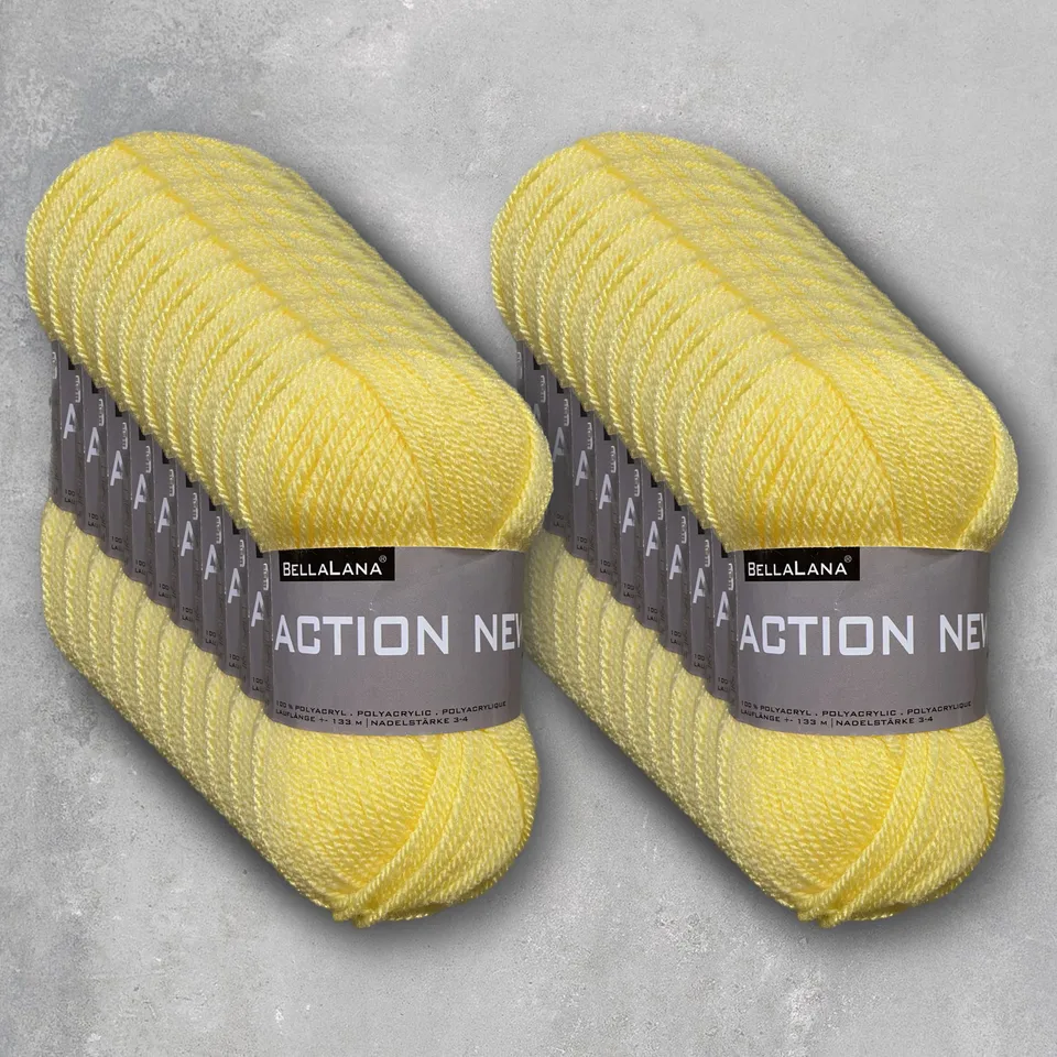 bellalana-action-new-wollpaket-10x50g-sonnengelb-111 image 1