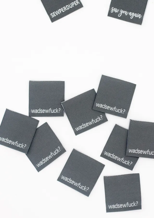 konfetti-patterns-label-wadsewfuck-9er-set-webetiketten-grau-3x3cm image 1
