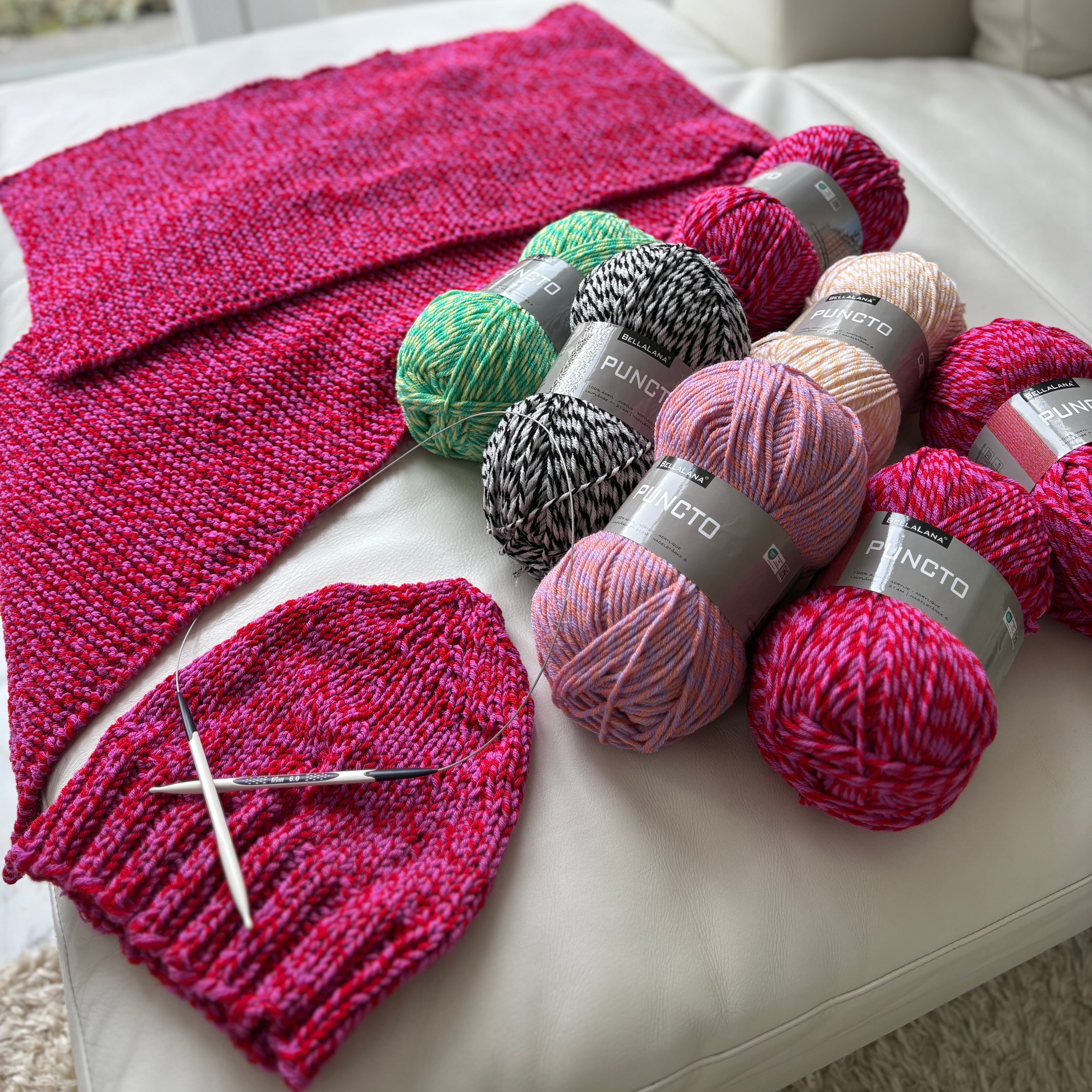 bellalana-puncto-moulin-garn-rot-pink-105-vegan-kn-uel image 2